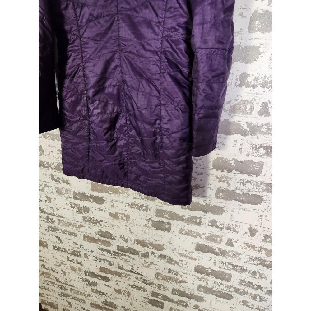 Columbia Omni Heat Insulated Hooded Parka Jacket Purple Women's XS Lightweight - Picture 11 of 16